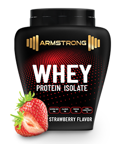 Logo-WHEY PROTEIN ISOLATE STRAWBERRY